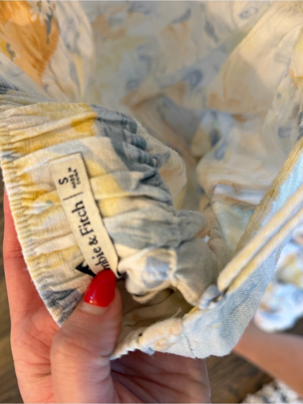 Abercrombie & Fitch Floral Spaghetti-Strap Maxi Dress - Picture 7 of 8